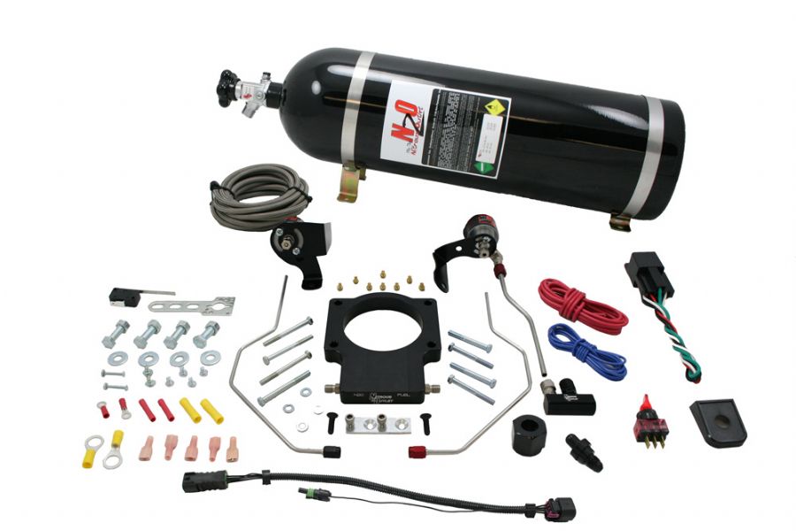 2010+ Camaro SS Nitrous Outlet Nitrous 90mm Plate System (15lb Bottle)