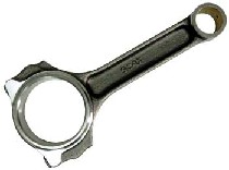 LS1 Scat 4340 I-Beam Connecting Rods 6.100" w/ 7/16" Cap Screw Bolts (.944" Pin)