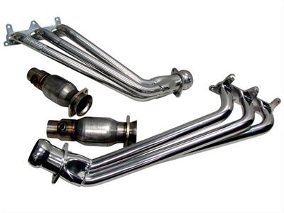 2010-2011 Camaro V6 BBK Performance 1 3/4" Long Tube Headers w/Cats (Chrome)