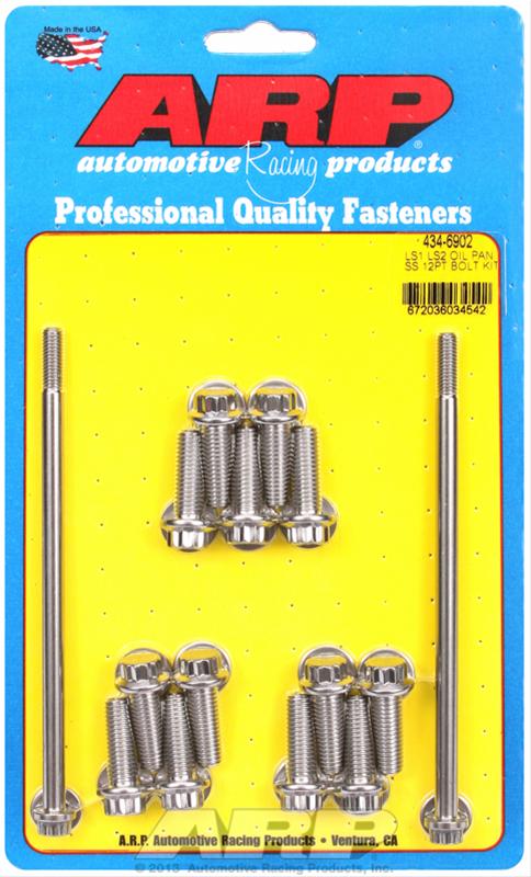 LS1/LS2 ARP Oil Pan Bolt Kit (12 Point)