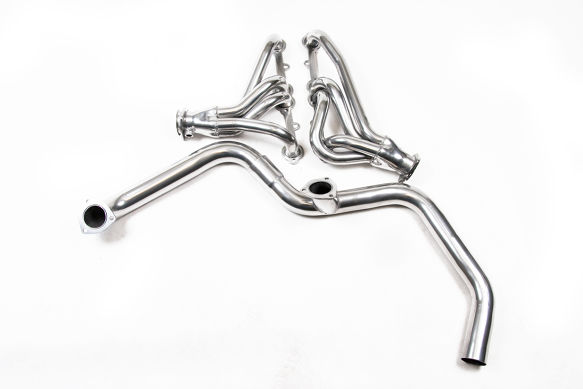 86-92 Fbody V8 Flowtech 1 1/2" Mid Length Headers w/Single Cat - Ceramic Coated