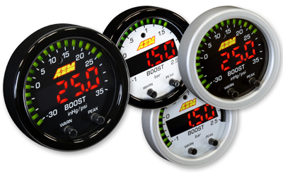 AEM X-Series 2 1/16" Boost Pressure Display Gauge