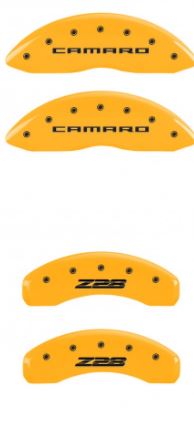 2010-2015 Camaro Yellow Camaro/Z28 MGP Caliper Covers