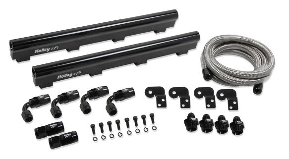 LS7 Holley Hi-Flow Fuel Rail Kit