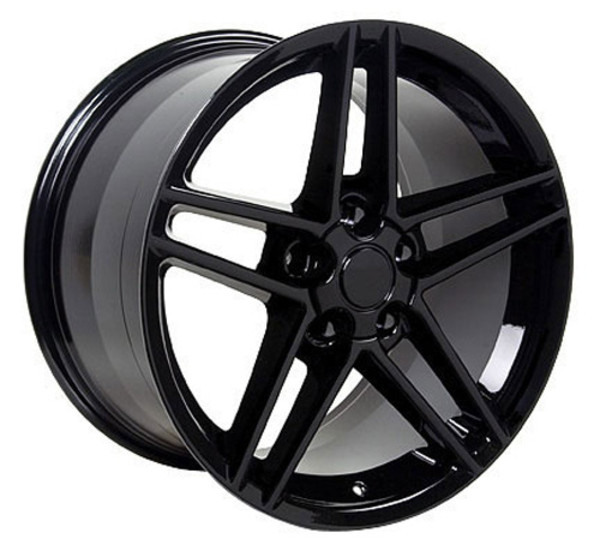 OE Wheels Corvette C6 ZO6 Replica Wheel - Black 17x9.5" (54mm Offset)