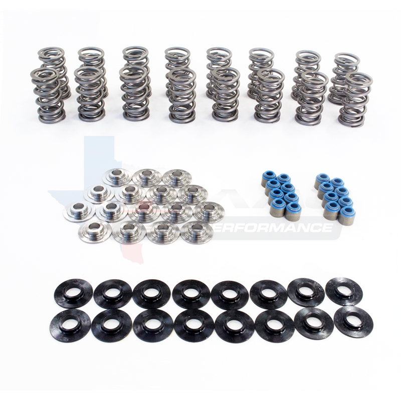 LSx PAC 1207X .700" Dual Spring Kit w/ Valve Springs and Titanium Retainers