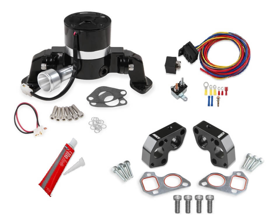 1997-2015 LS Series Holley Electric Water Pump Kit