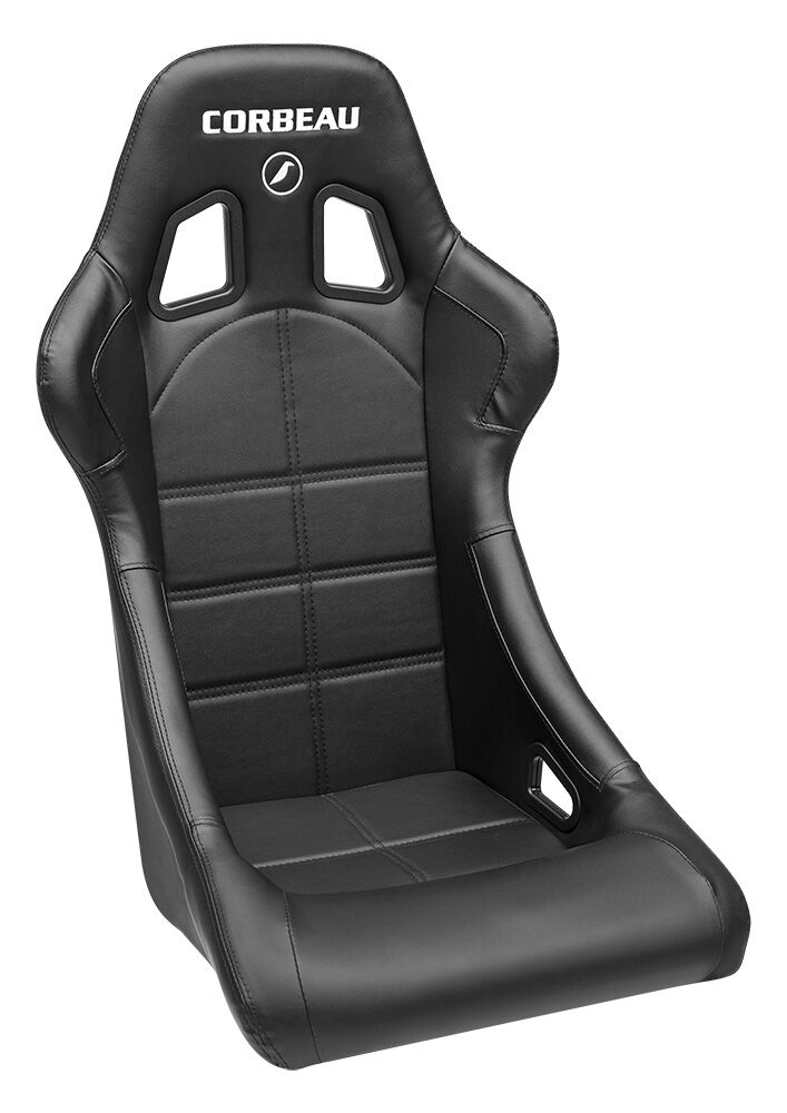 Corbeau Forza Seats - Black Vinyl